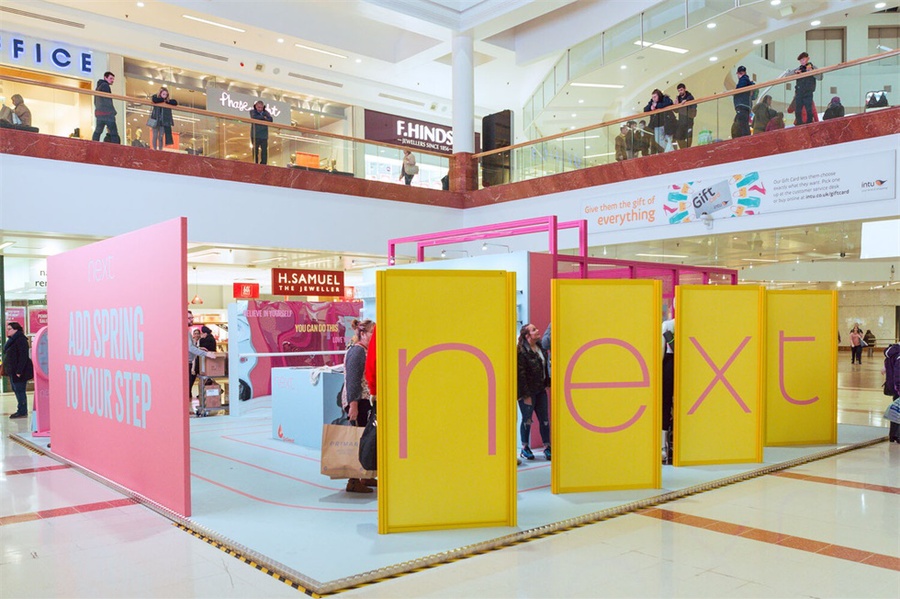 Next新品快閃店活動策劃竟設(shè)計成受歡迎的運(yùn)動健身空間，好玩