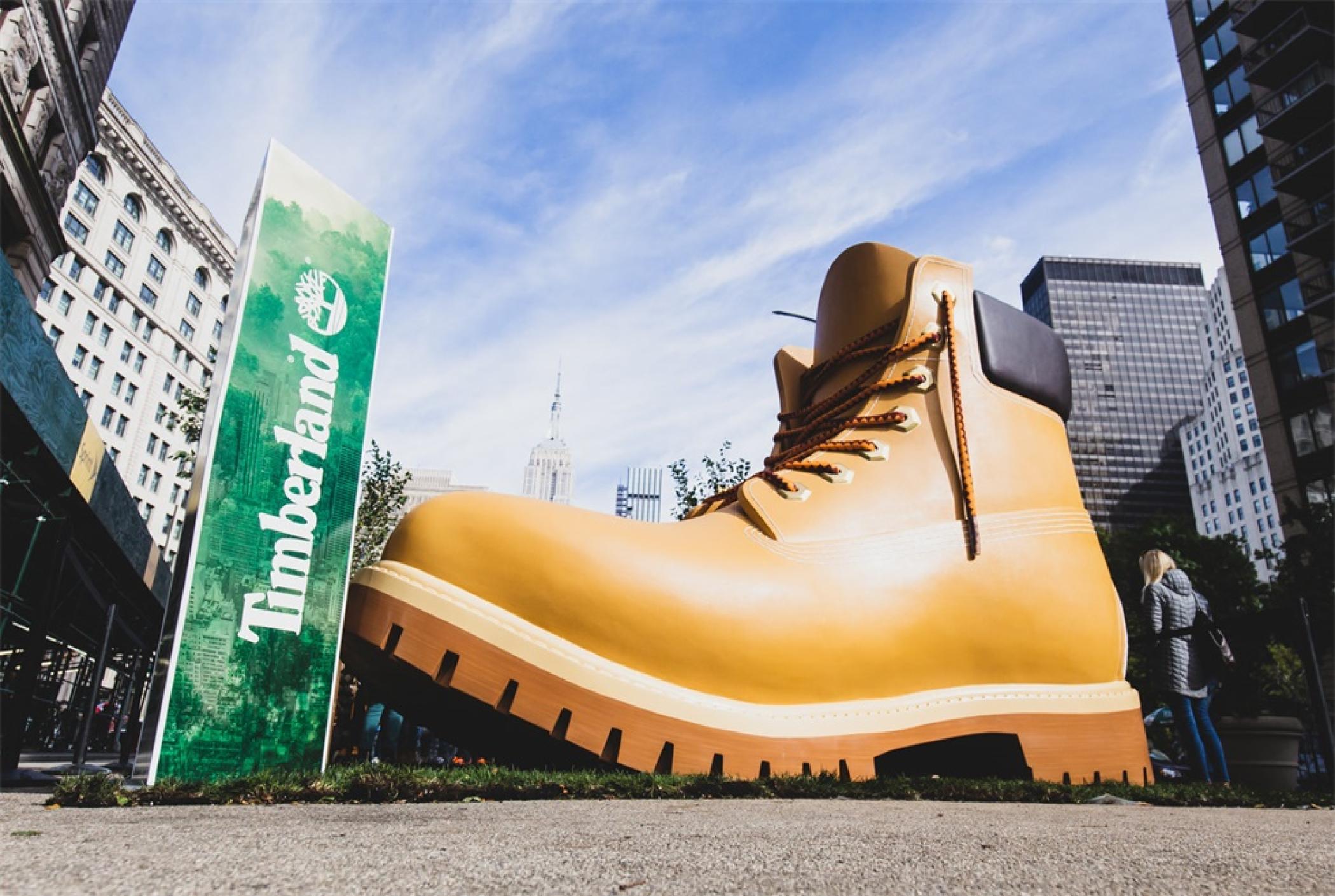 添柏嵐（Timberland ）啟動(dòng)了城市綠化活動(dòng)策劃，展現(xiàn)了鮮活的綠色設(shè)計(jì)元素